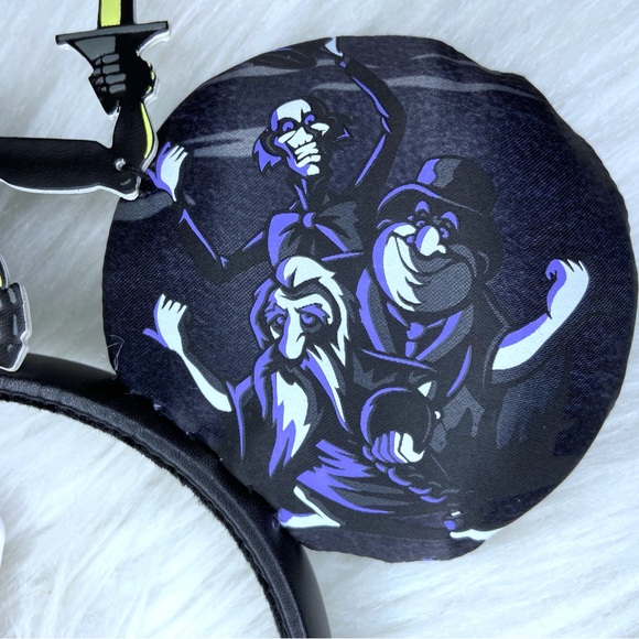 Disney Parks One Size Haunted House Mickey Ears NWT - Picture 9 of 11
